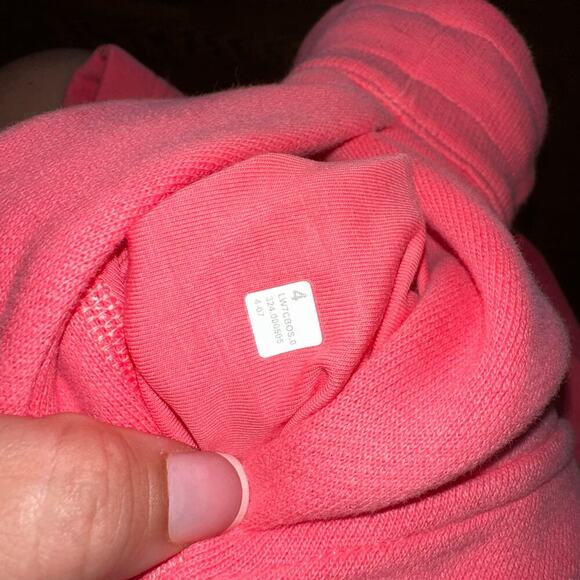 NWOT Lululemon Scuba Shorts Sz4~Sakura Pink~ High Rise Soft Sweatpants Fabric - Picture 7 of 9